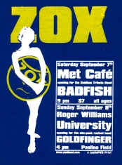 Zox, Goldfinger, Badfish, 14" x 18", screenprint, 2002.