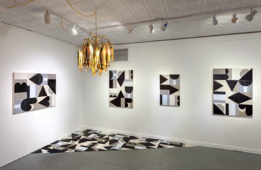 Yaddah Yaddah Yaddah (installation shot), room dimensions 34' x 25' x 10', mixed media, 2019.